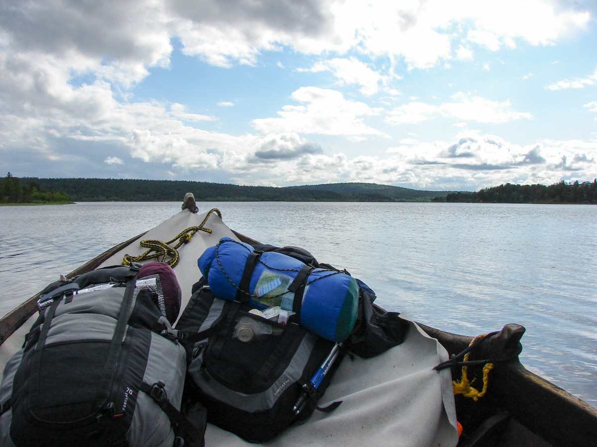 crossing Ounasjarvi