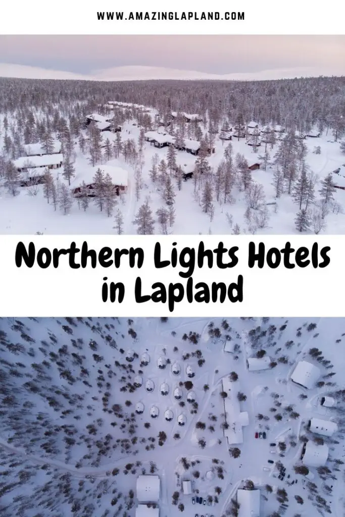 kakslauttanen igloo hotel lapland