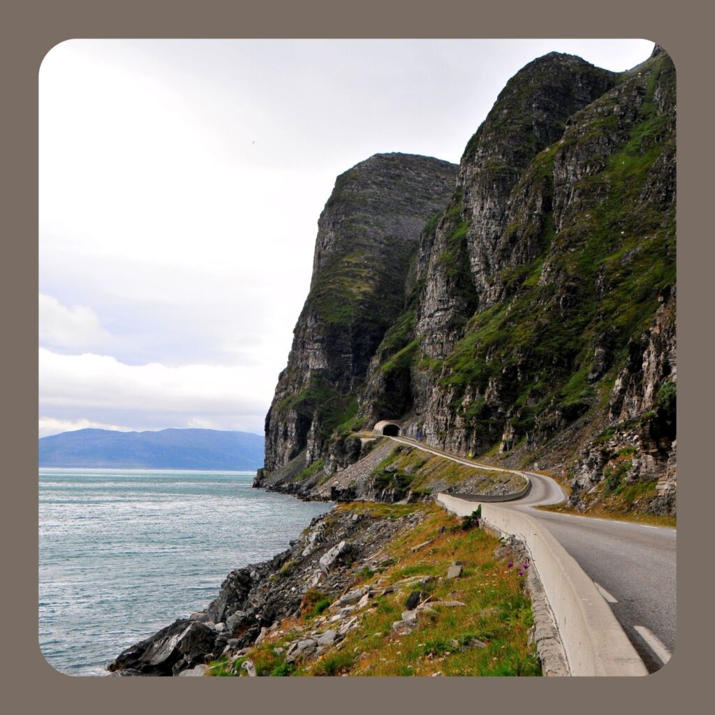 nordkapp roads - driving to nordkapp