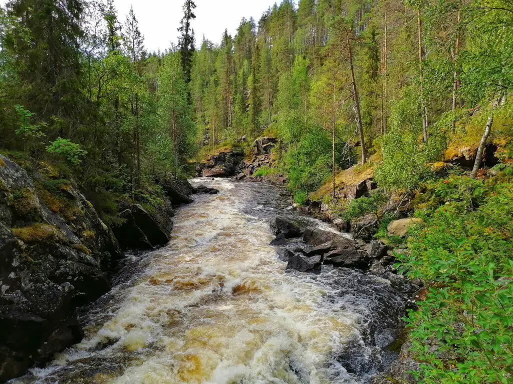 Oulanka canyon oulangan kanjooni