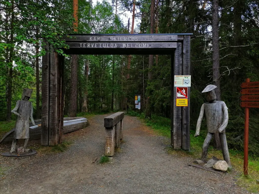 karhunkierros juuma oulanka hiking trail