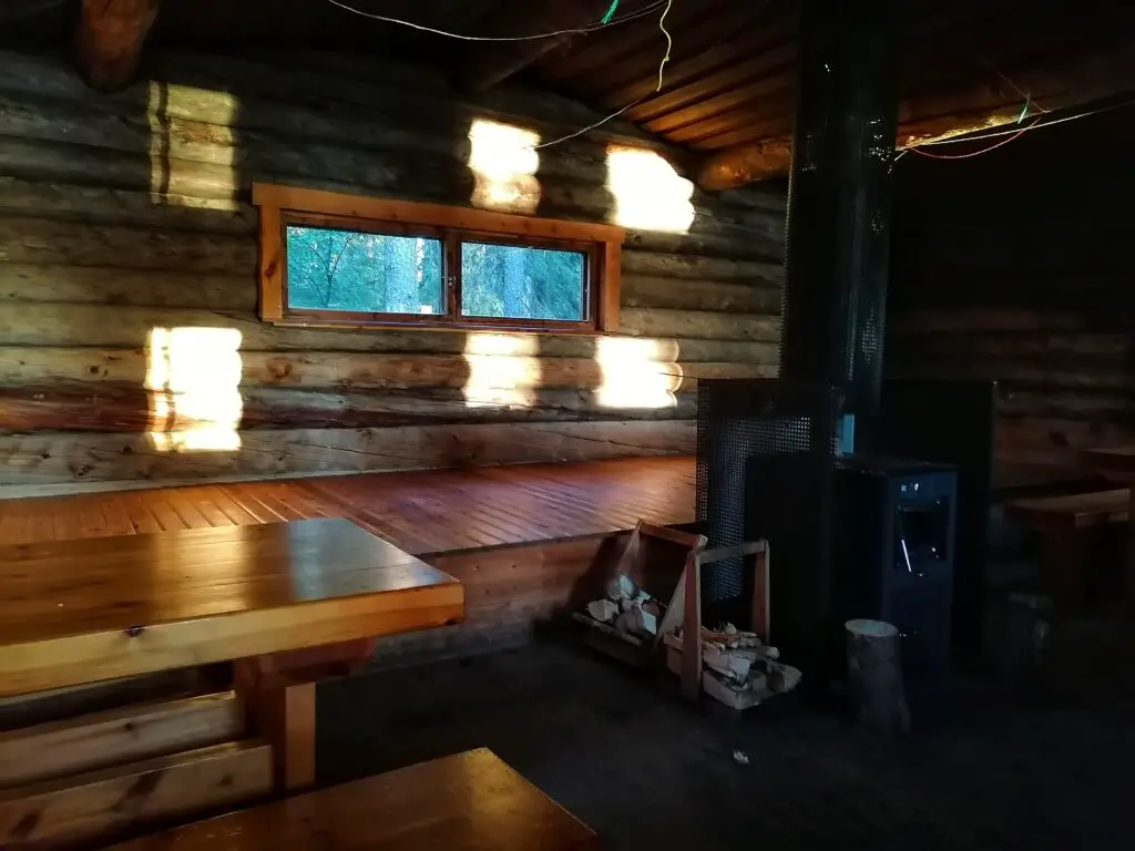 Open Wilderness Hut in Oulanka National Park