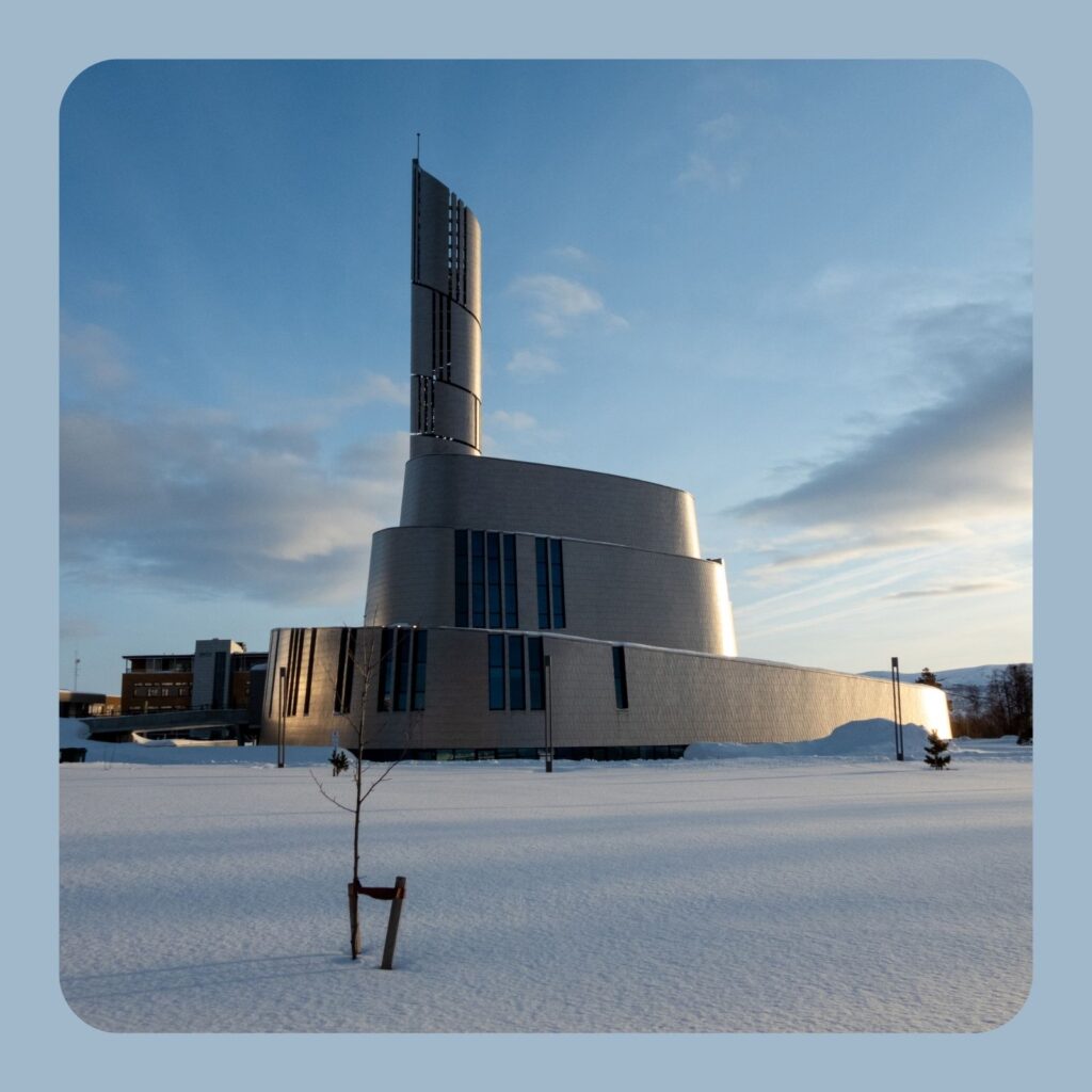 Northern Lights Cathedral Alta Norway