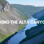 trail description of alta canyon hike norway