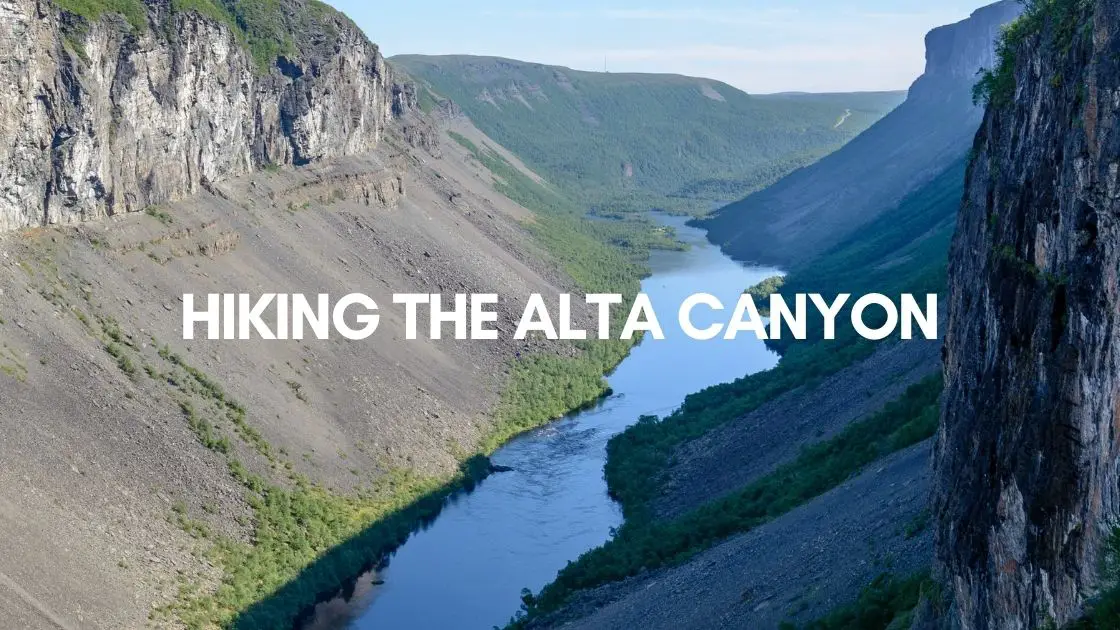 trail description of alta canyon hike norway
