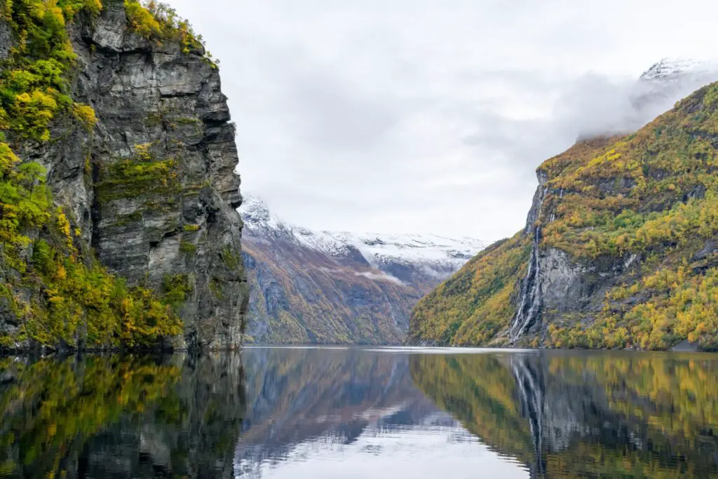 Geiranger fjord facts Norway