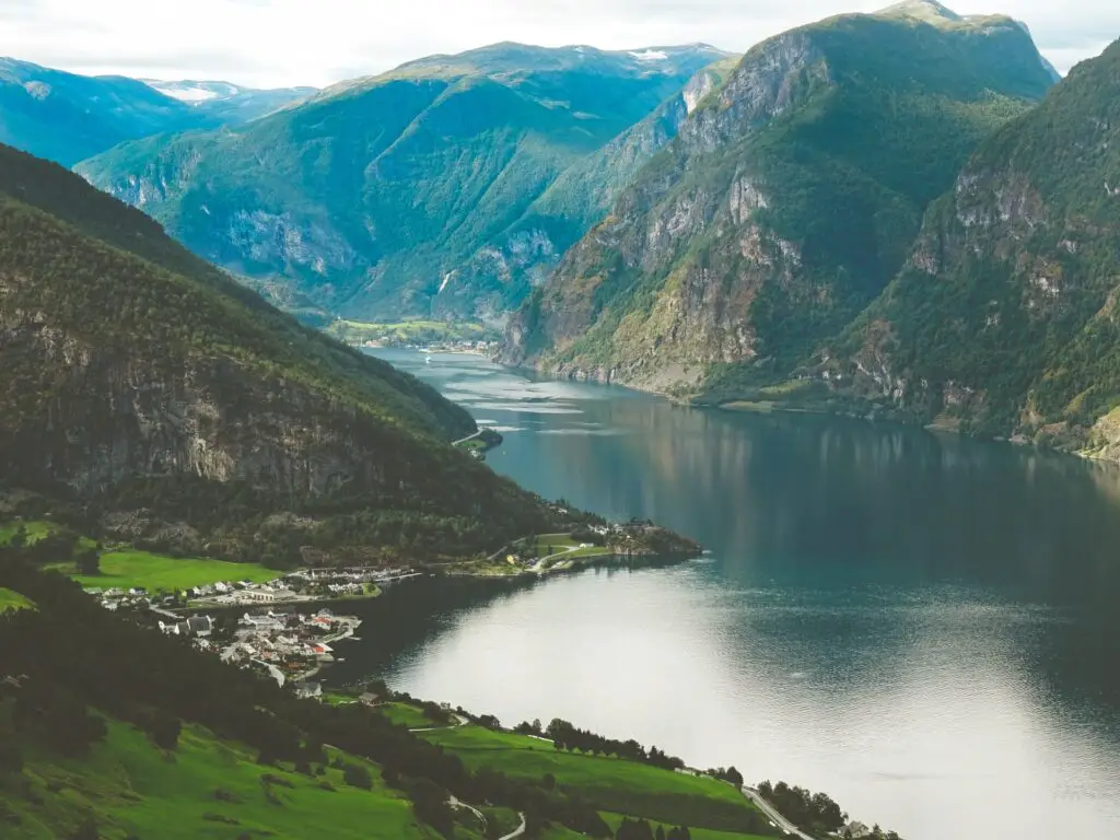 Aurlandsfjord Norway best fjords