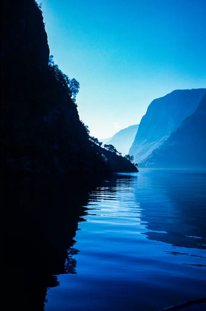 Aurlandsfjord Norway fjord