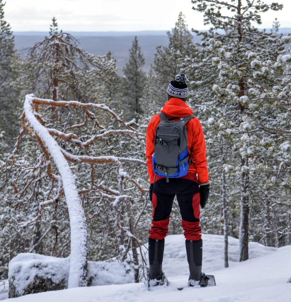 Snowshoes hiking in Rovaniemi, Finland. Photo: Unsplash