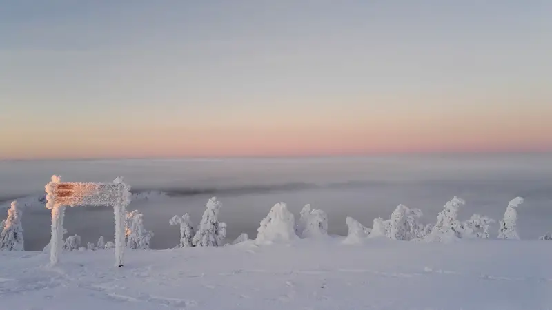 winter in oulanka